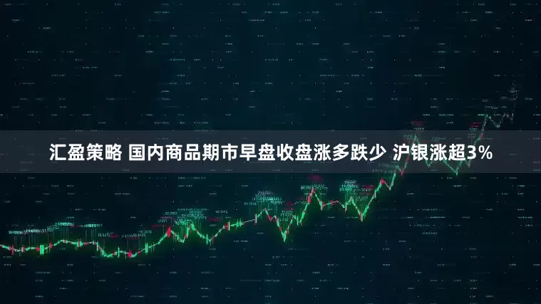 汇盈策略 国内商品期市早盘收盘涨多跌少 沪银涨超3%